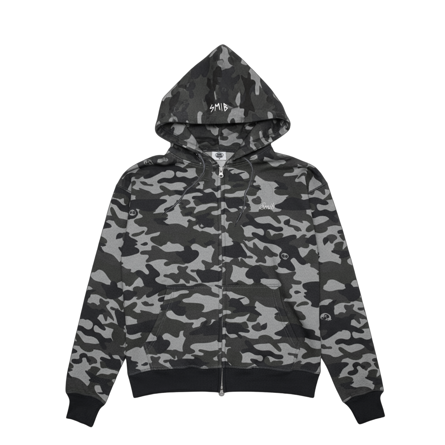 Zip-Hoodie | Dark-Camo