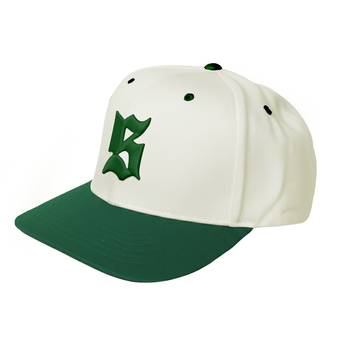 Smib "S" Cap | Ivory - Green