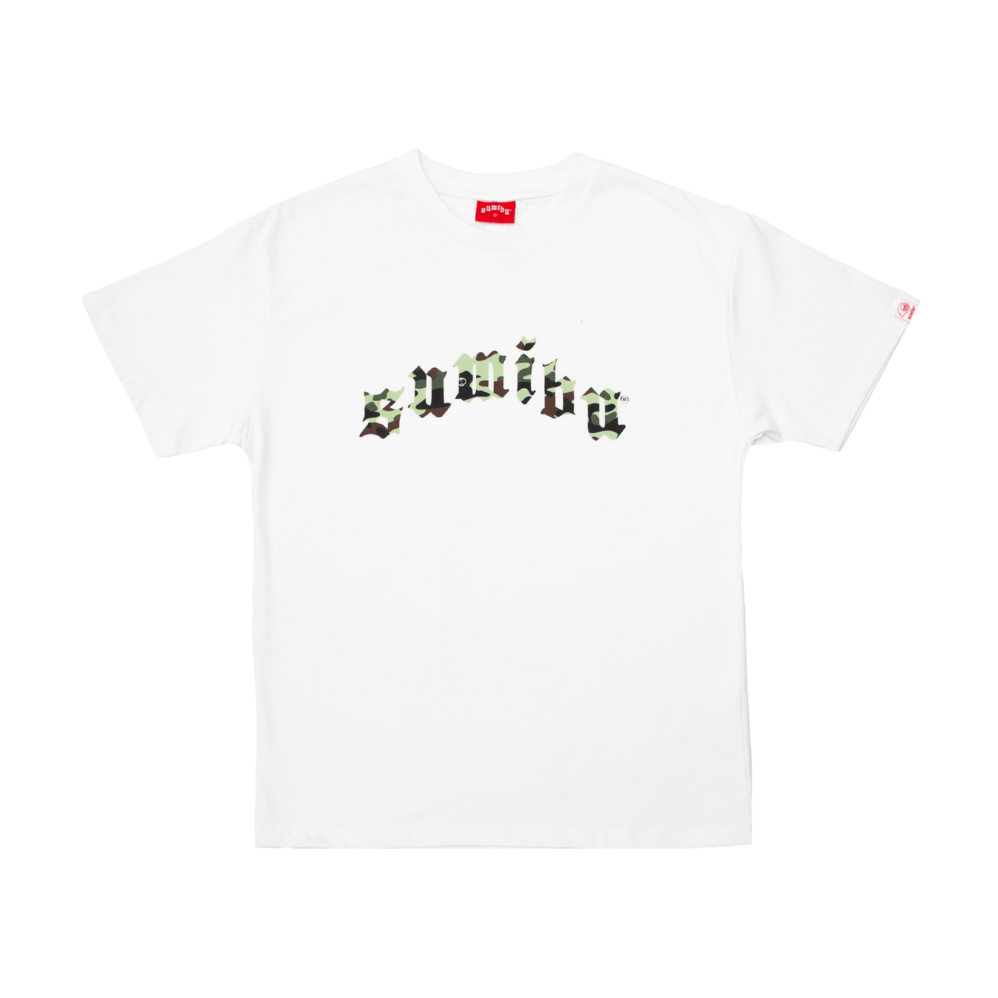 Ol' Sumibu Tee | White - Mint Camo