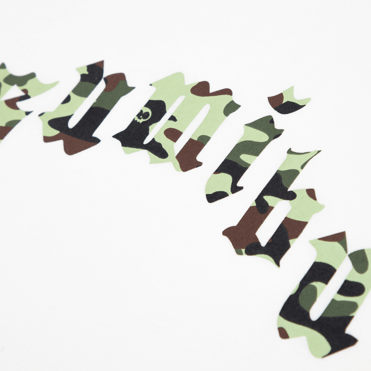 Ol' Sumibu Tee | White - Mint Camo