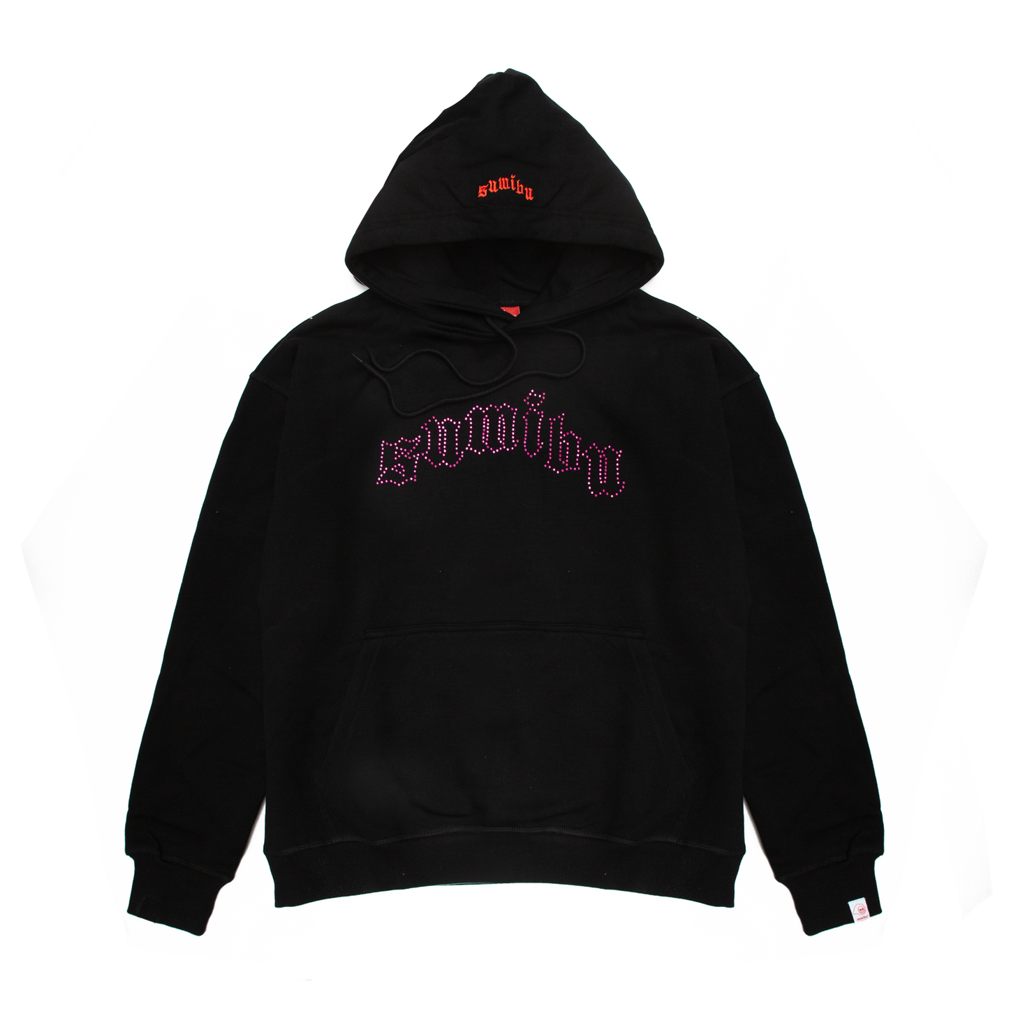On Froze Hoodie | Black - Pink