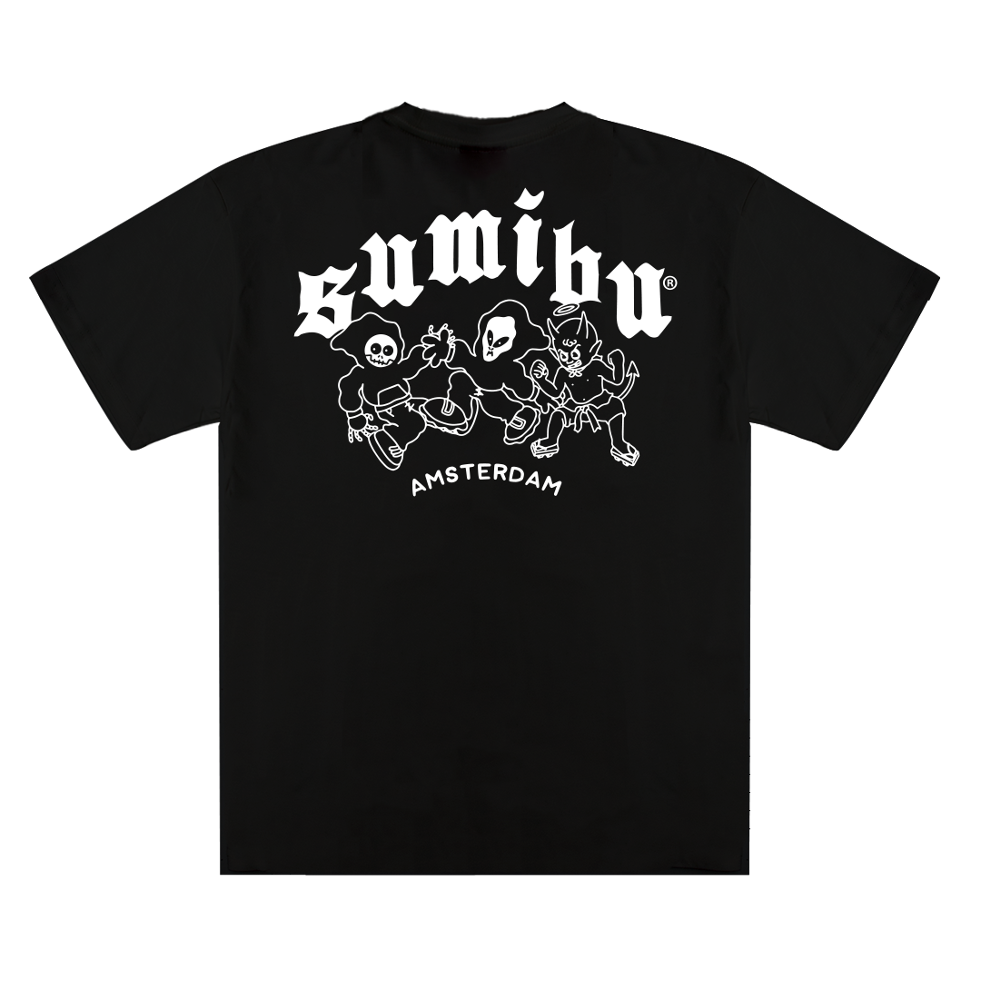 Amsterdam Store Tee | Black