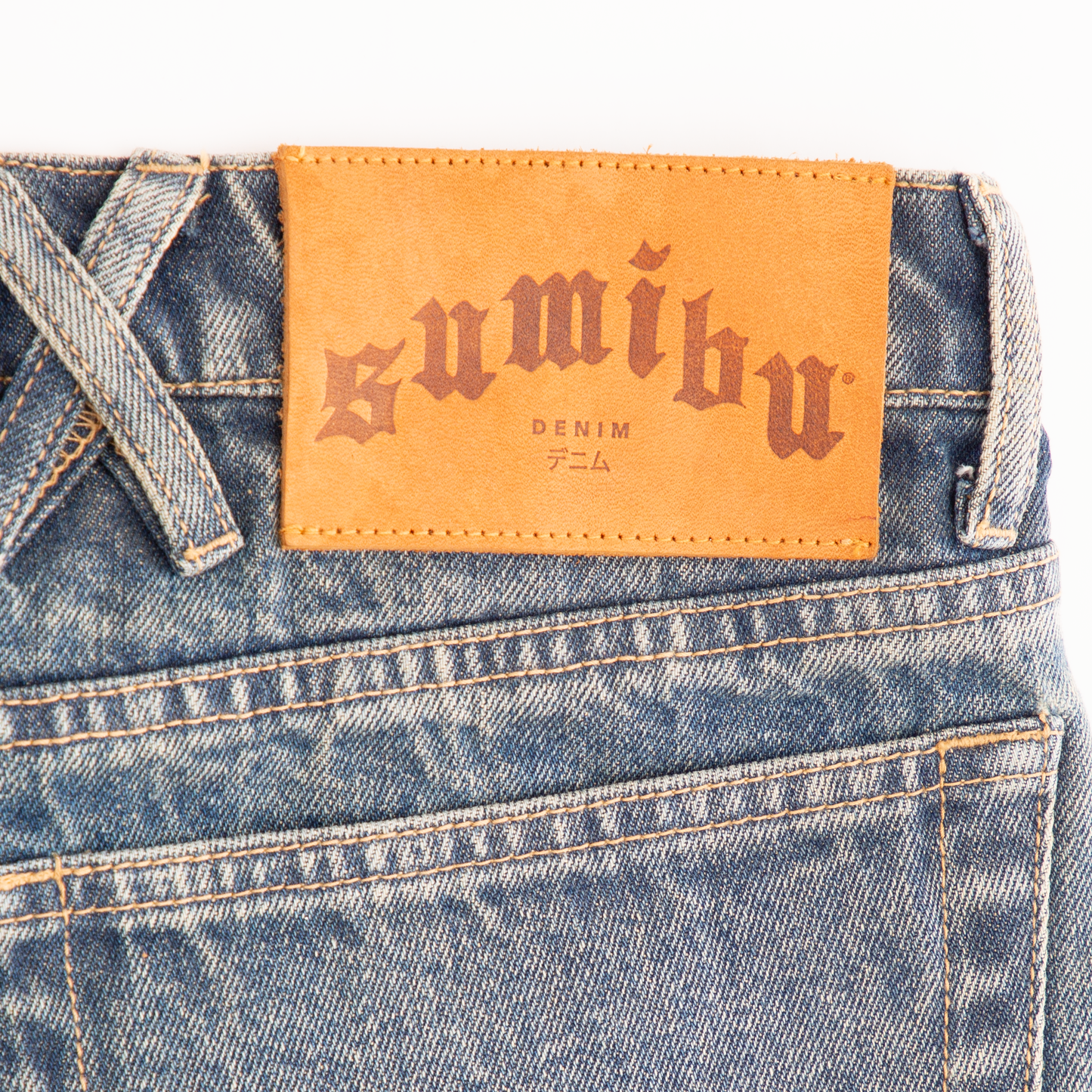 Kross kata Denim Shorts | Washed Denim Selvedge