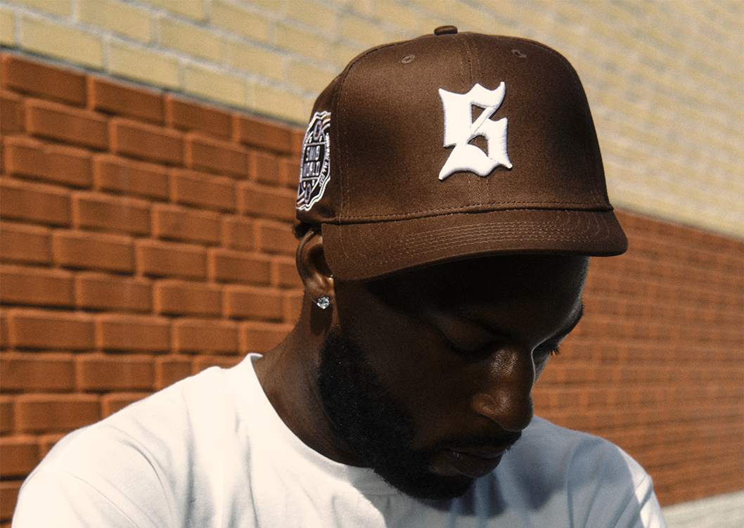 Nieuwe Ol' S Caps in brown & black
