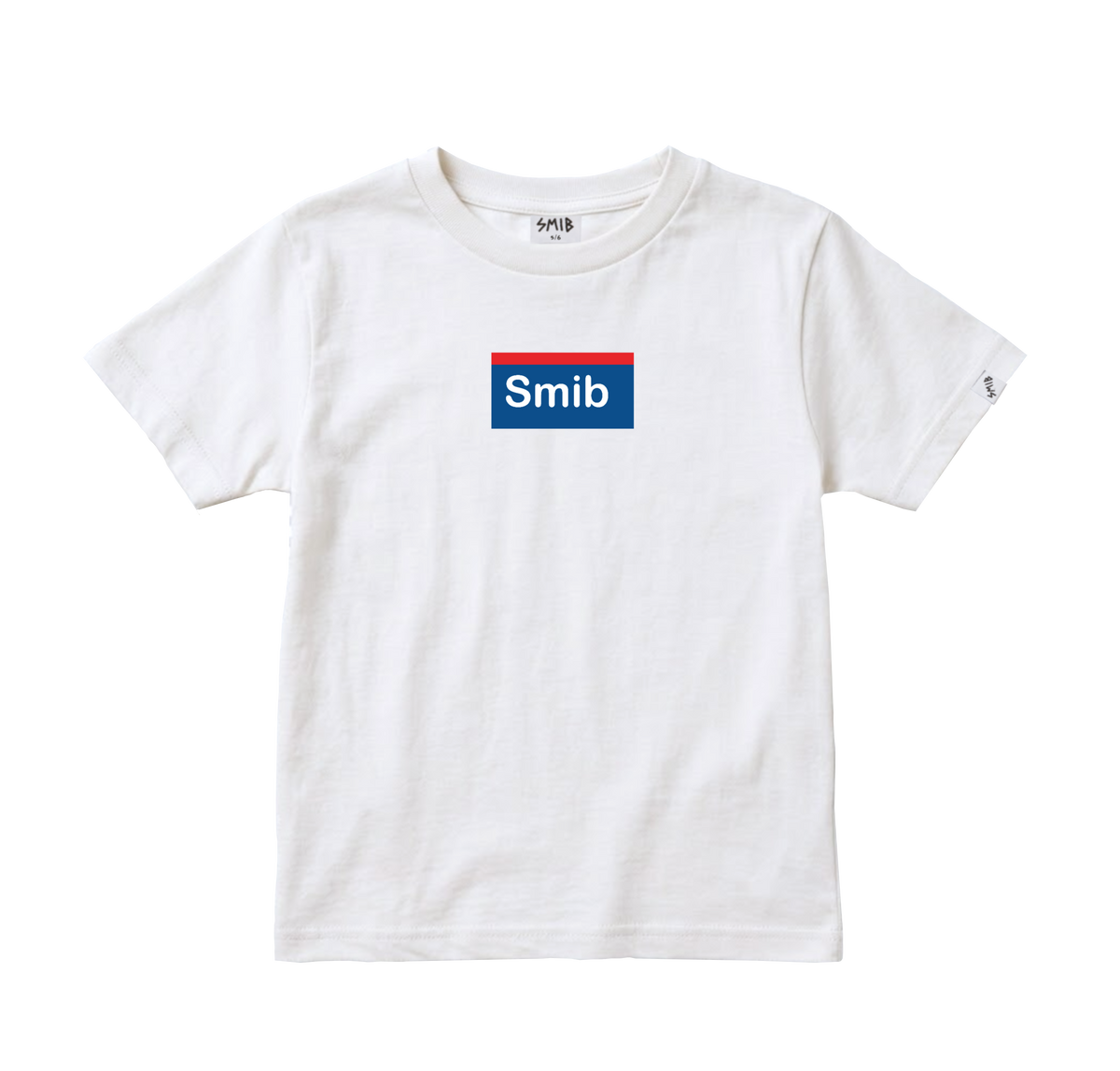 Smib OV Kids Tee | White