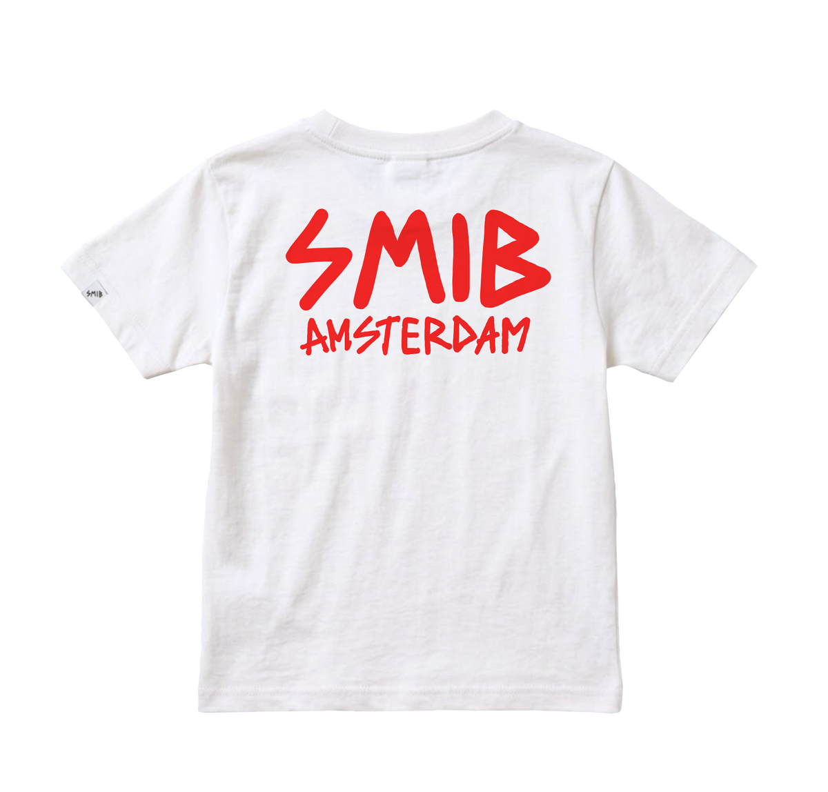 Smib Amsterdam Tiny Kids Tee | White