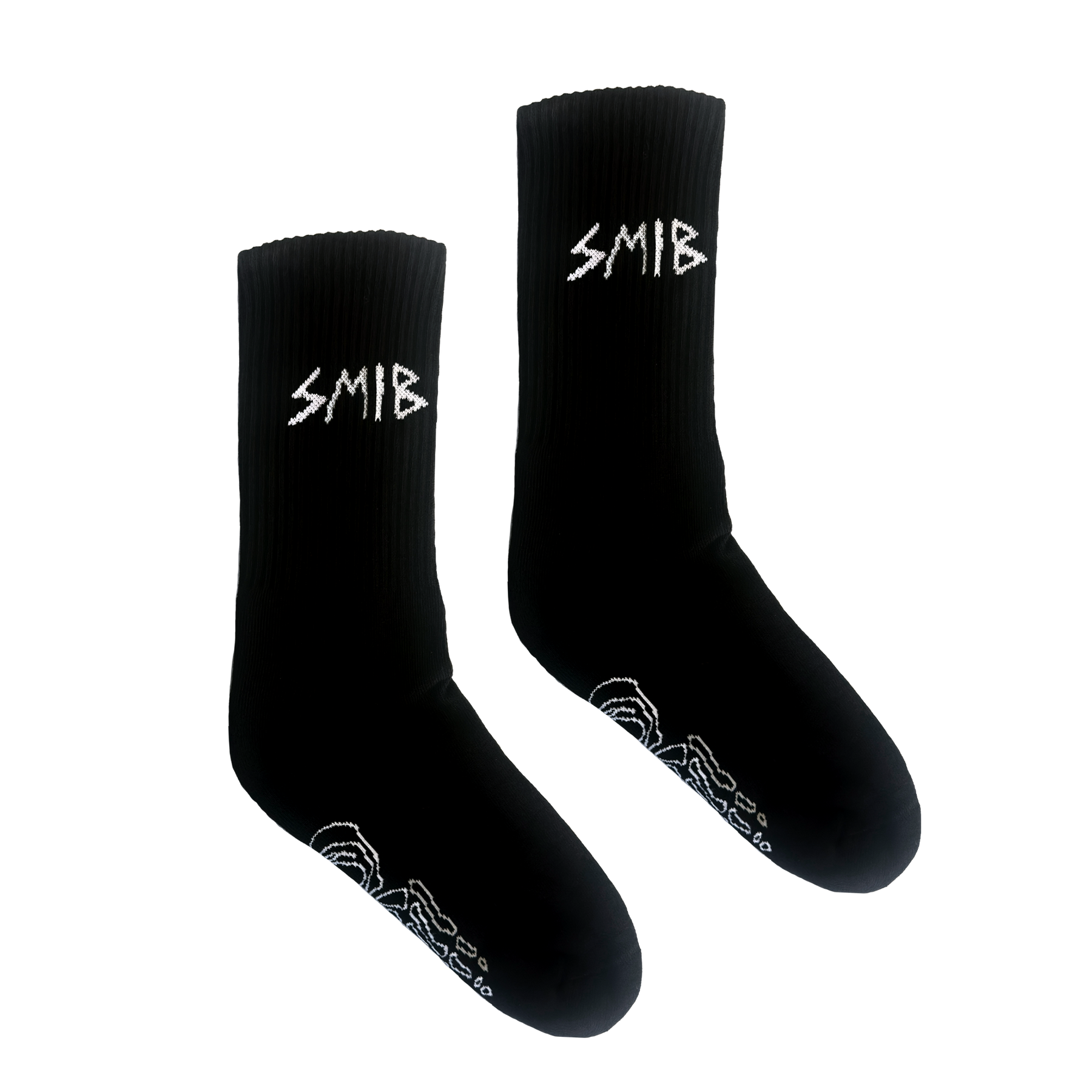 Skeleton Socks | Black