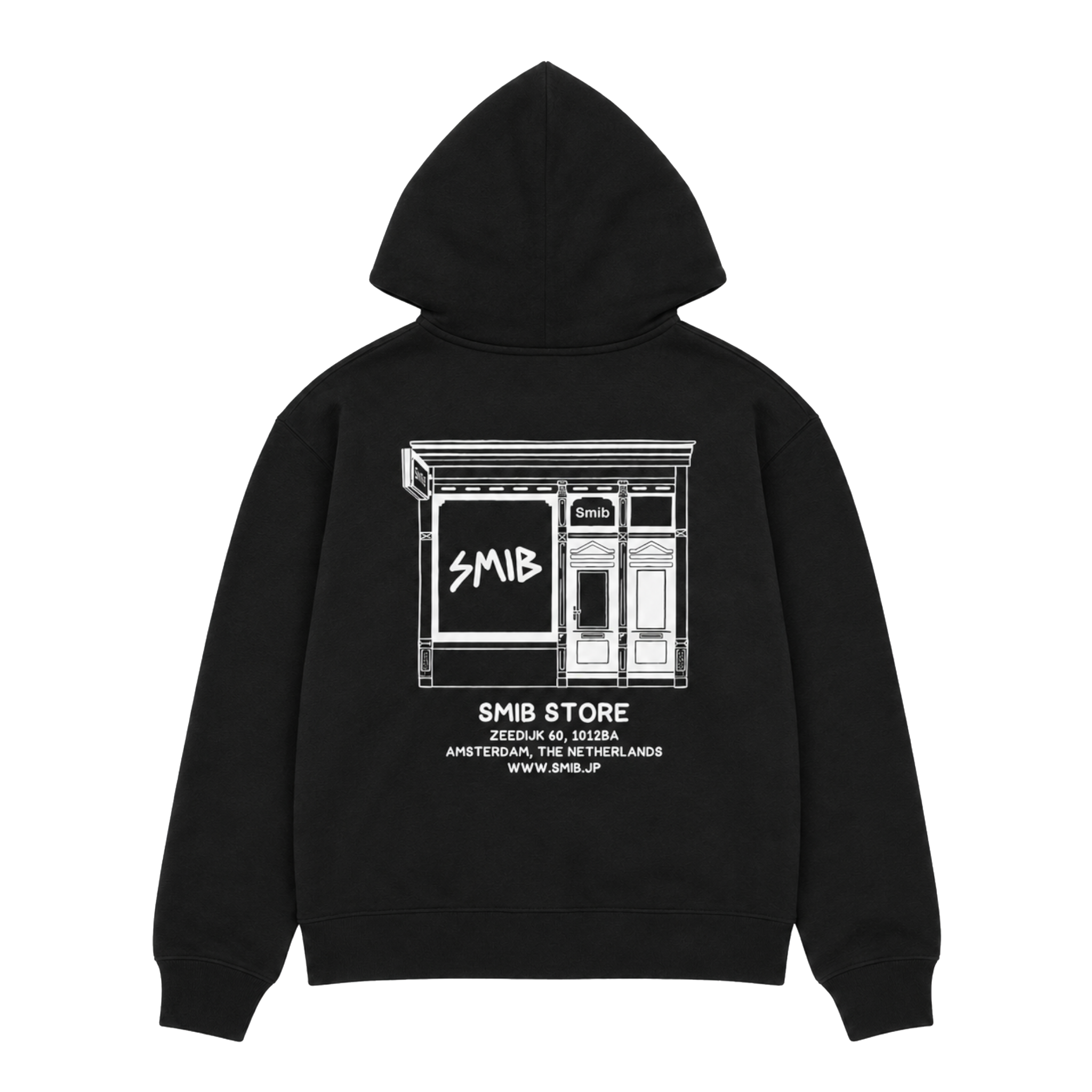 Store Zip Hoodie | Black
