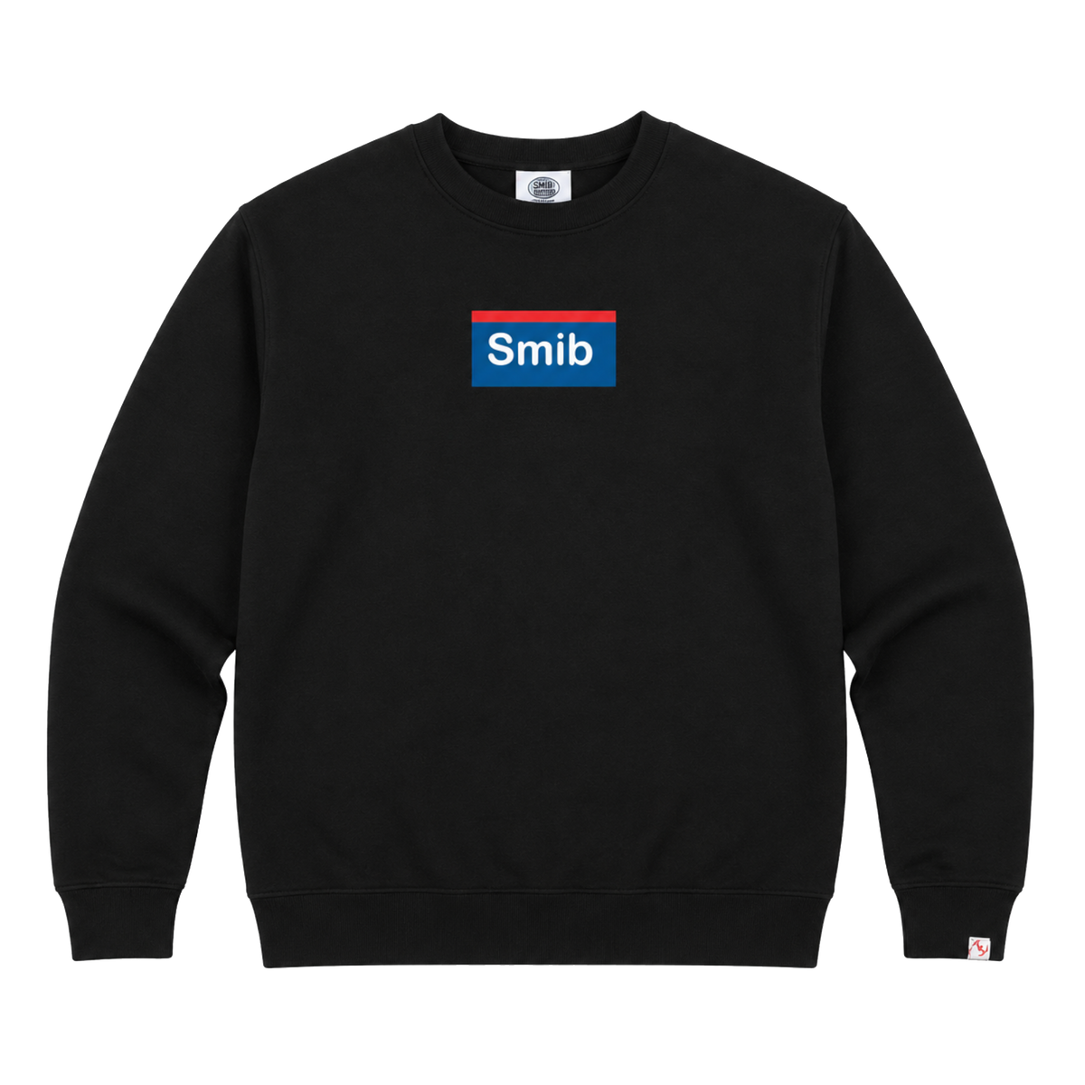 Smib Fuck OV Crewneck | Black