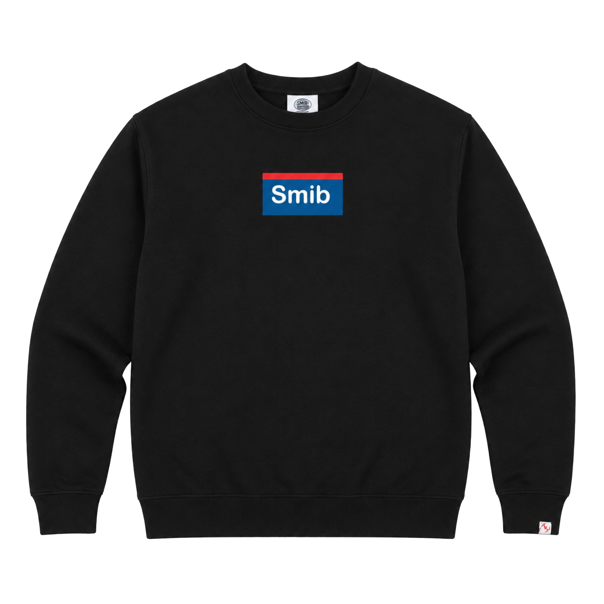 Smib Fuck OV Crewneck | Black