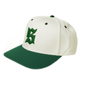 Smib "S" Cap | Ivory - Green