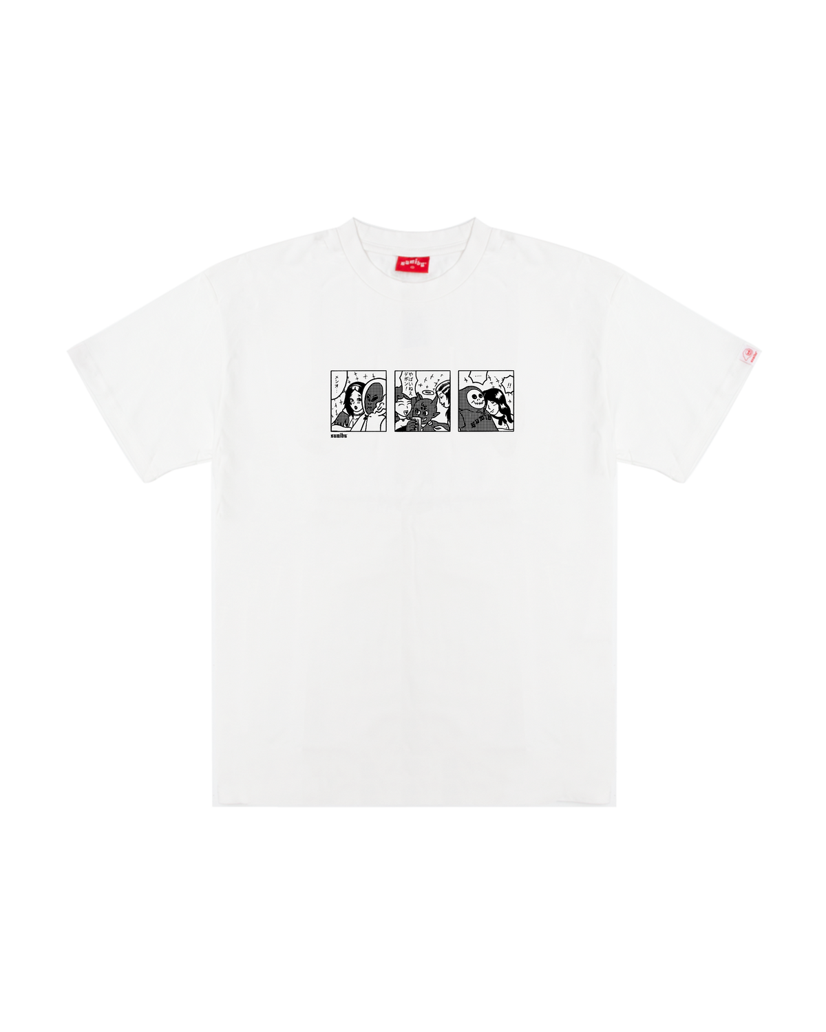 Sumibu Manga Tee | White