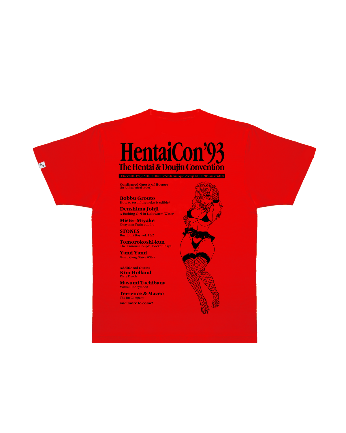 Hentai Con 93 Tee | Red