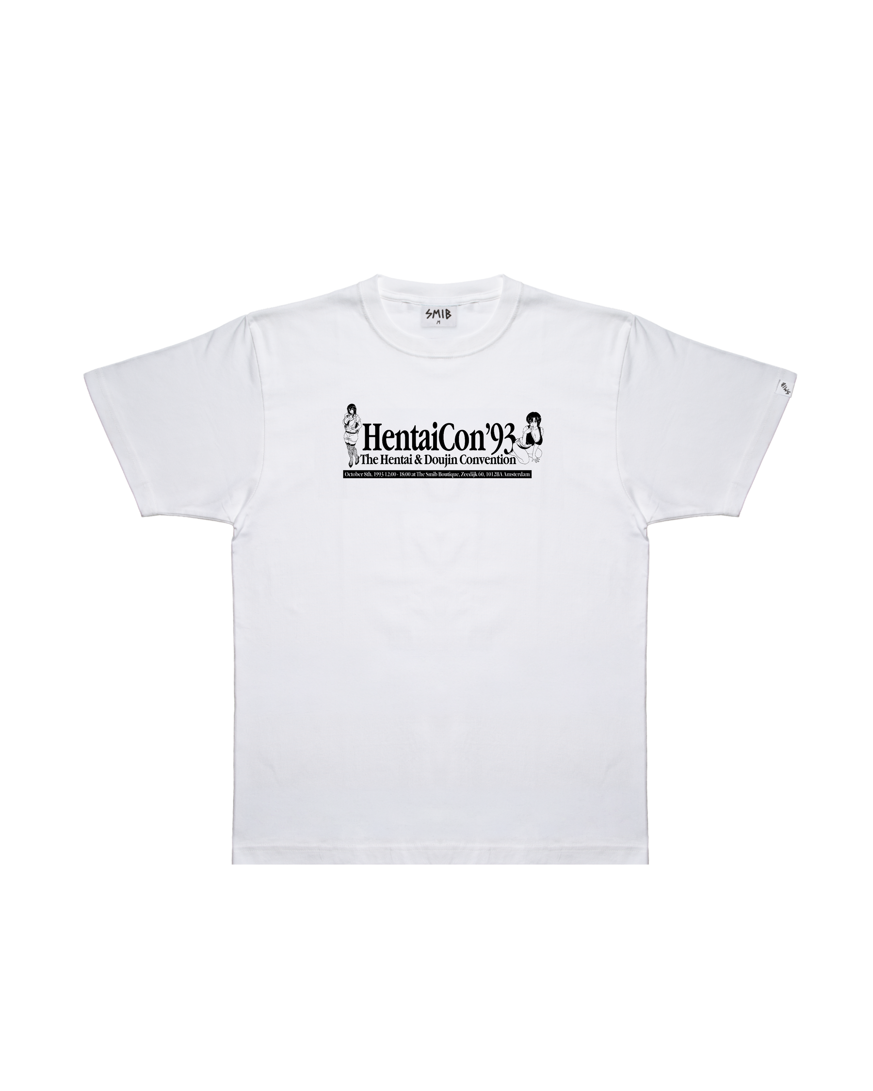 Hentai Con 93 Tee | White