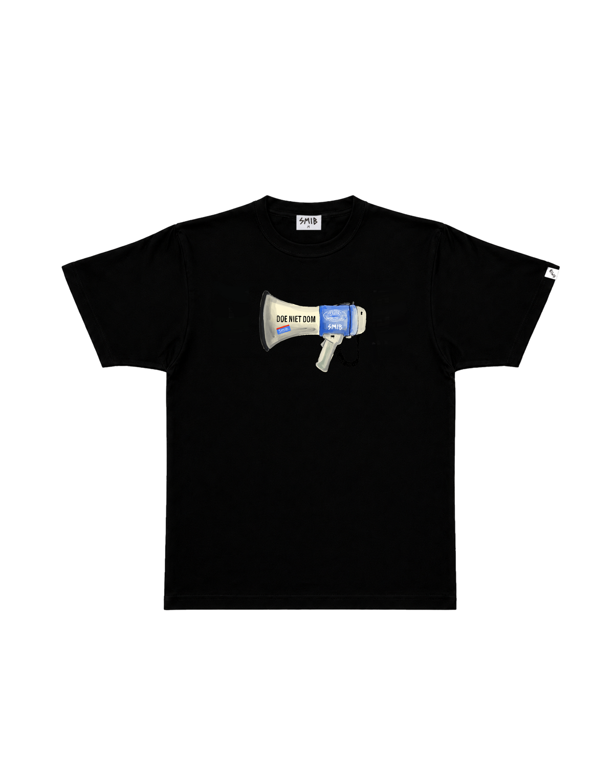 Doe Niet Dom Tee | Black