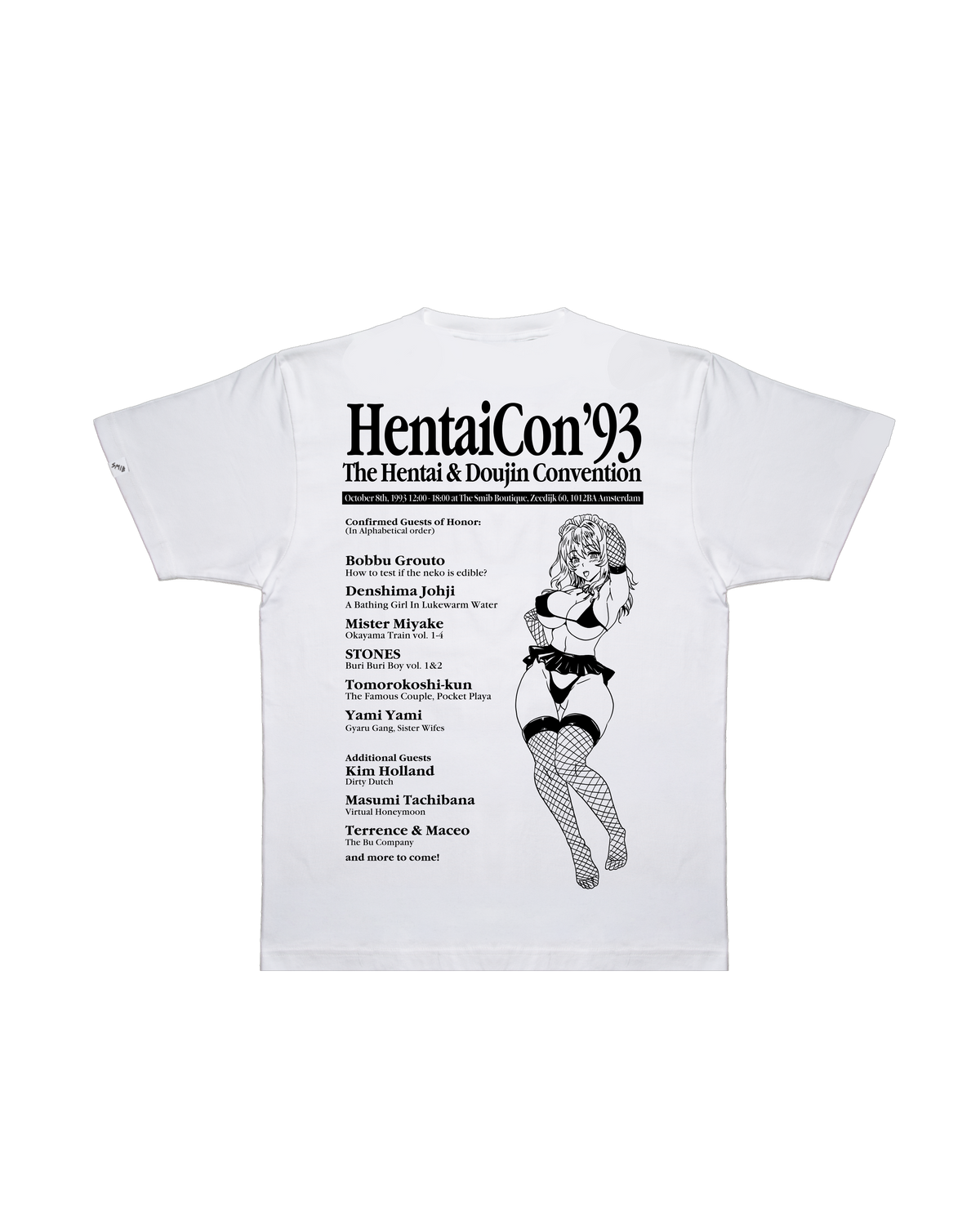 Hentai Con 93 Tee | White