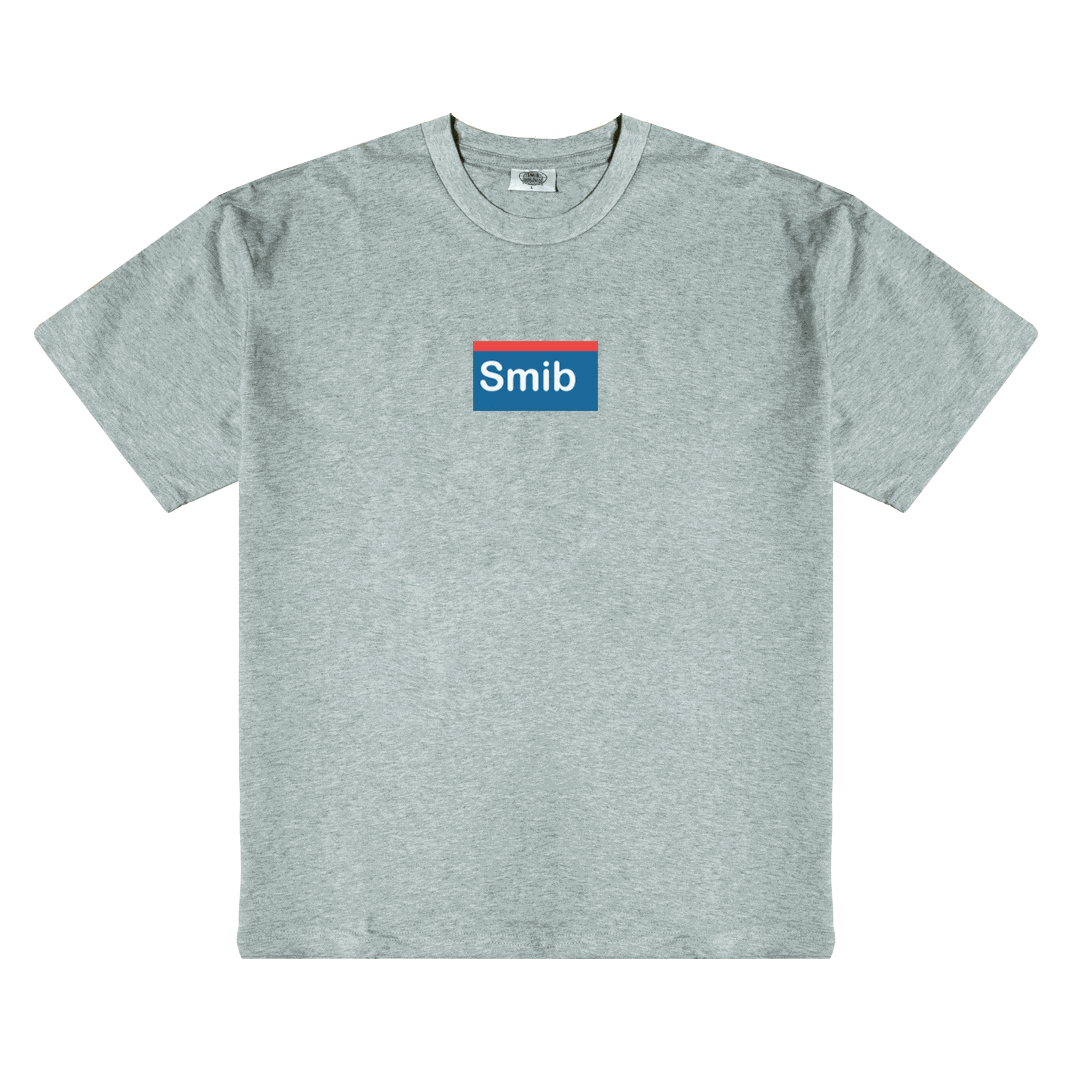 Front of Grey SMIB FUCK OV Tee