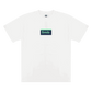 White Smib x Mascotte FUCK OV Rolling Tee with screen-printed logo on the front