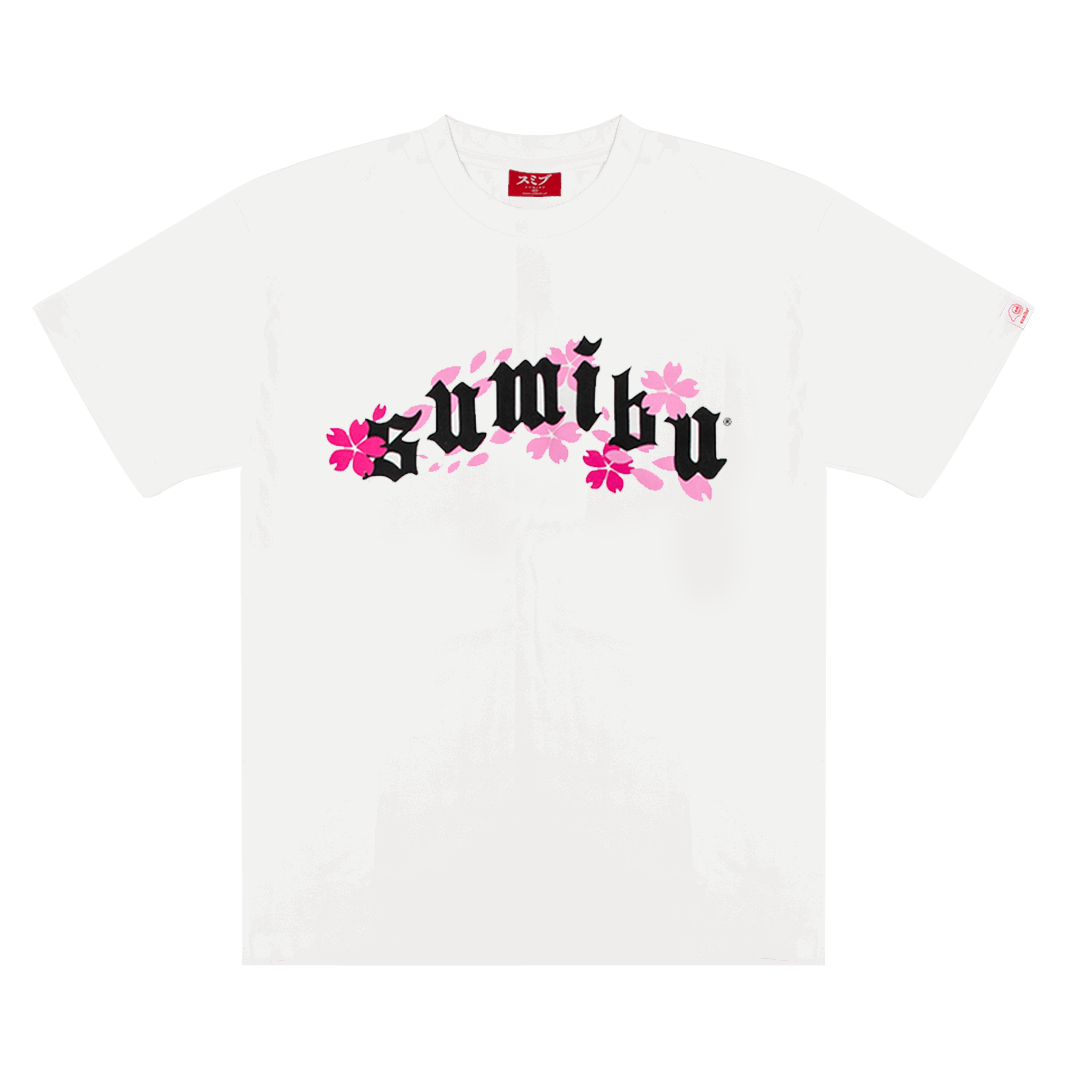 Ol' Sumibu Sakura Tee | White