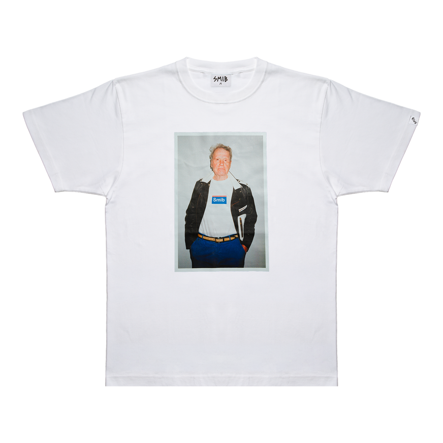 Adriaan van Dis Smib Icon Tee | White