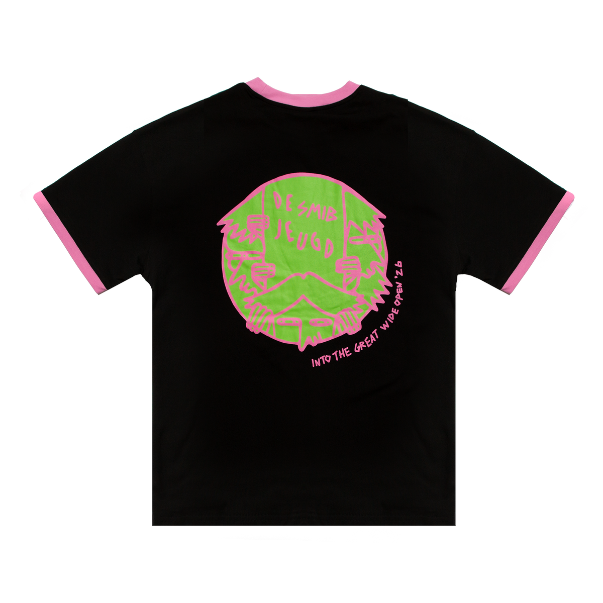 Smib x ITGWO De Jeugd Tee | Black - Purple