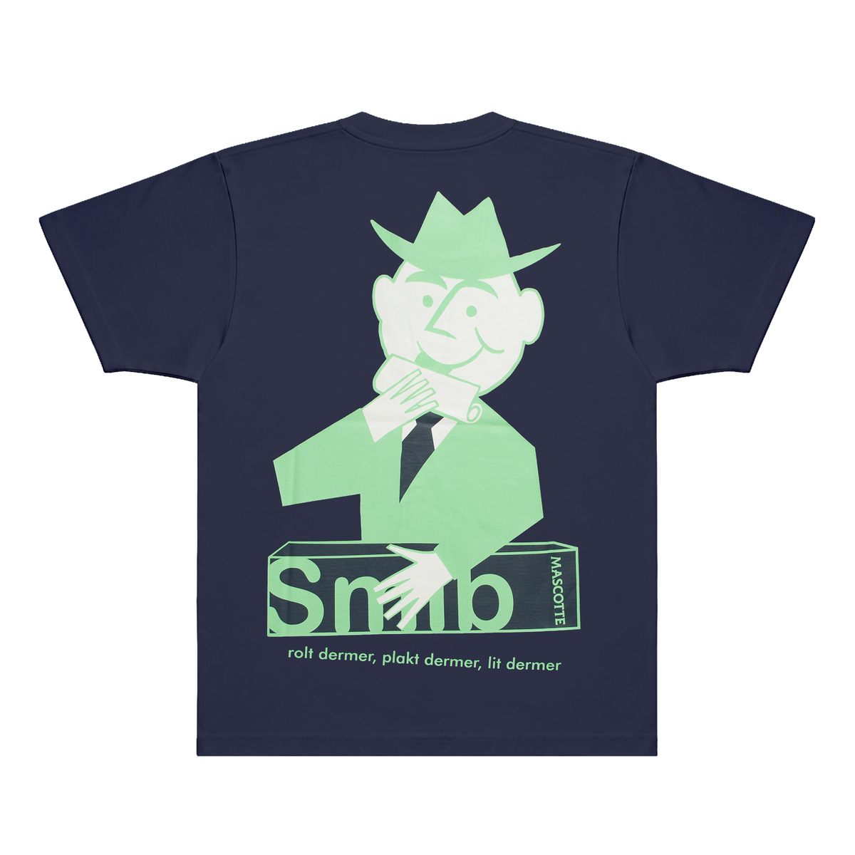 Smib x Mascotte Tee | Navy