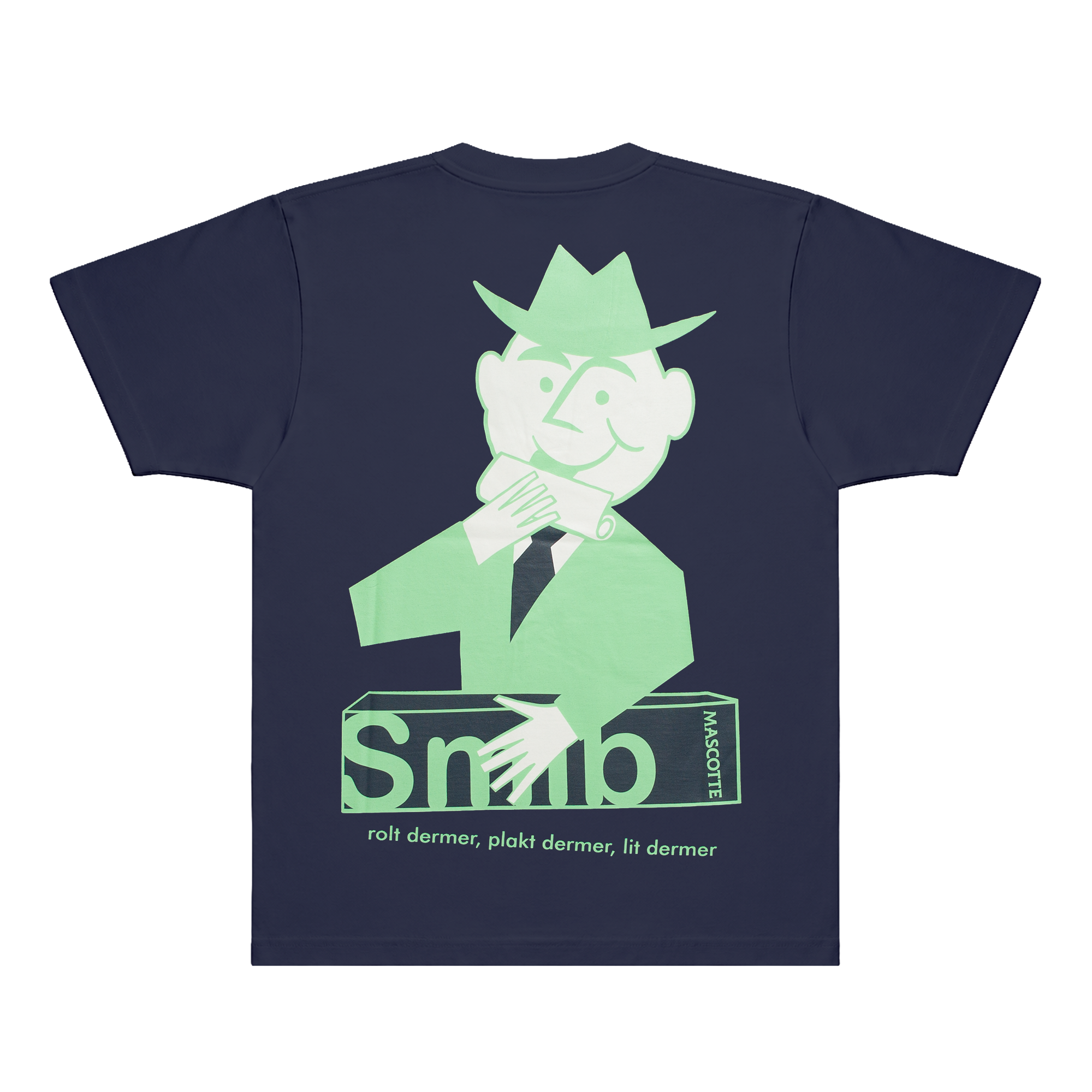 Smib x Mascotte Tee | Navy