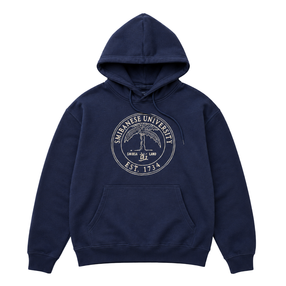 Smibanese Hoodie | Navy