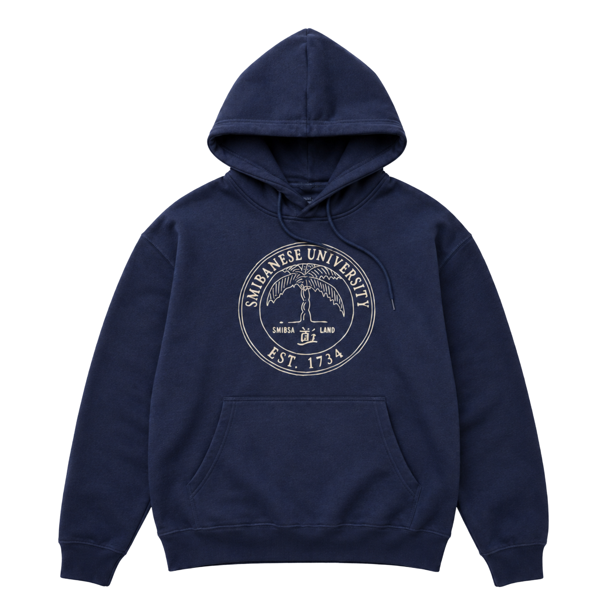 Smibanese Hoodie | Navy