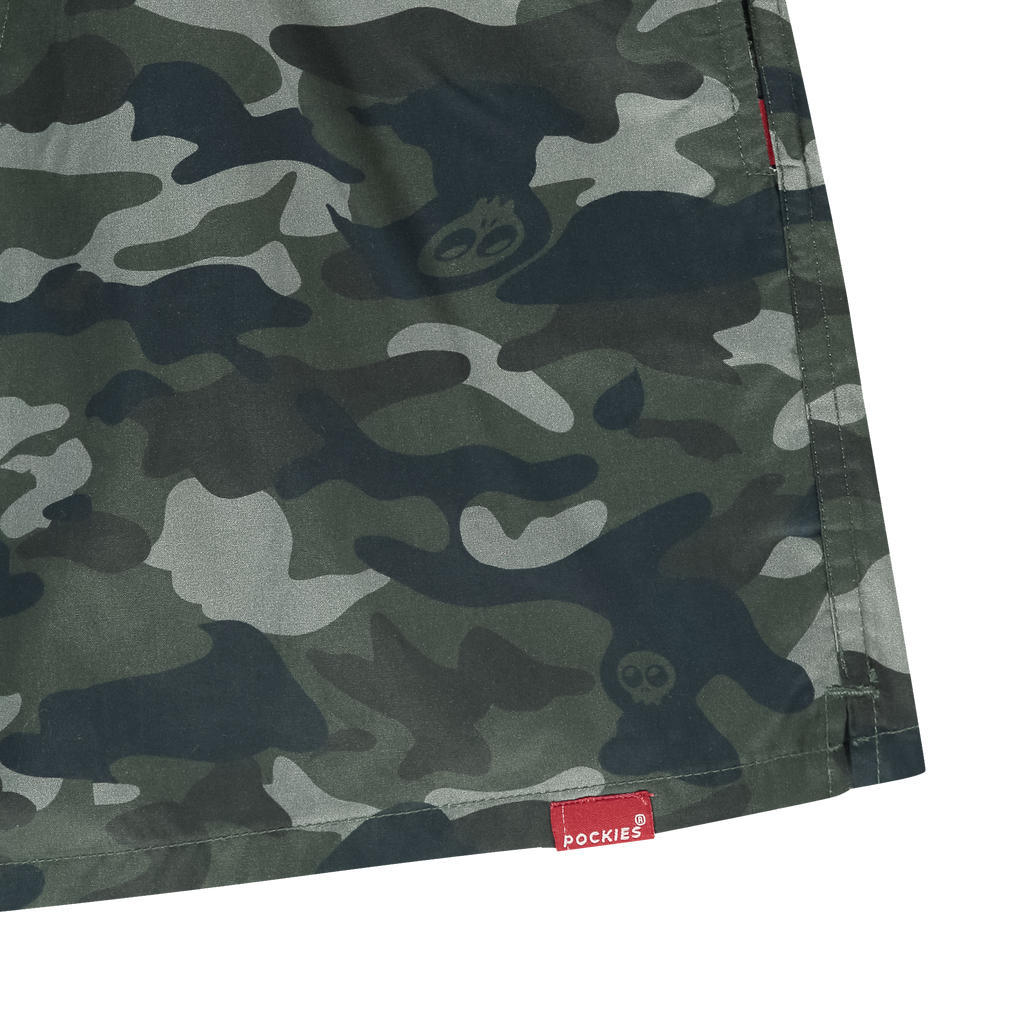 Sumibu x Pockies Boxer Shorts | Black Camo