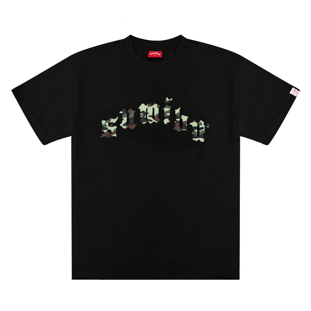Ol' Sumibu Tee | Black - Mint Camo