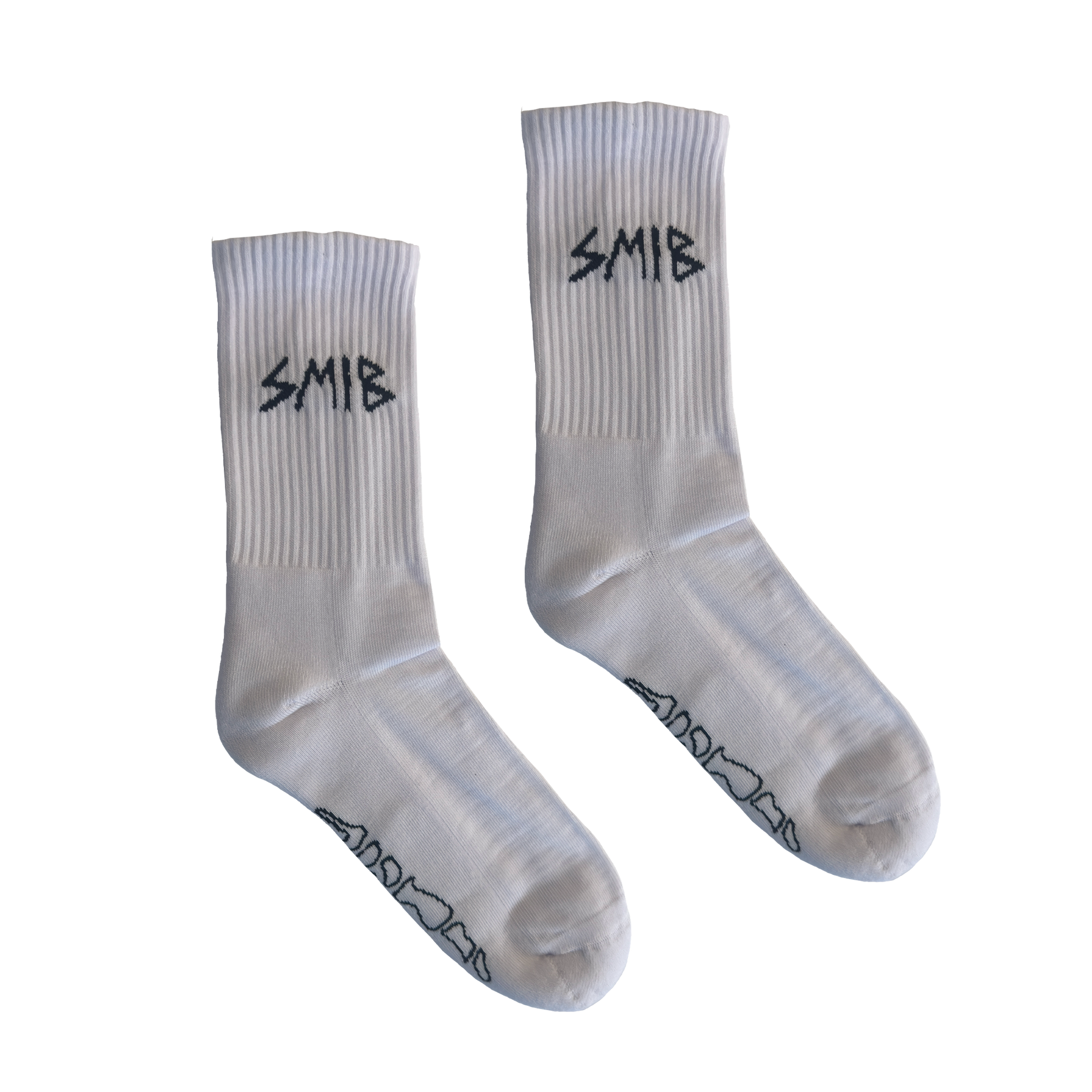 Skeleton Socks | White