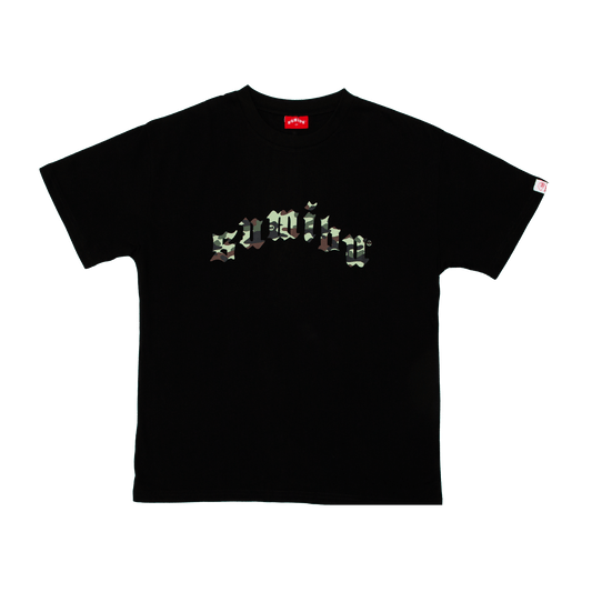Ol' Sumibu Tee | Black - Mint Camo