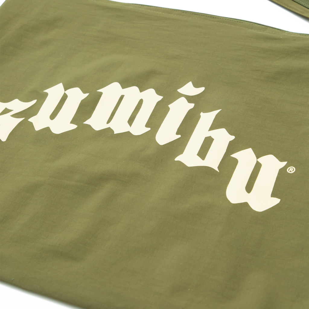 Front close-up of the Ol' Sumibu Satchel Bag