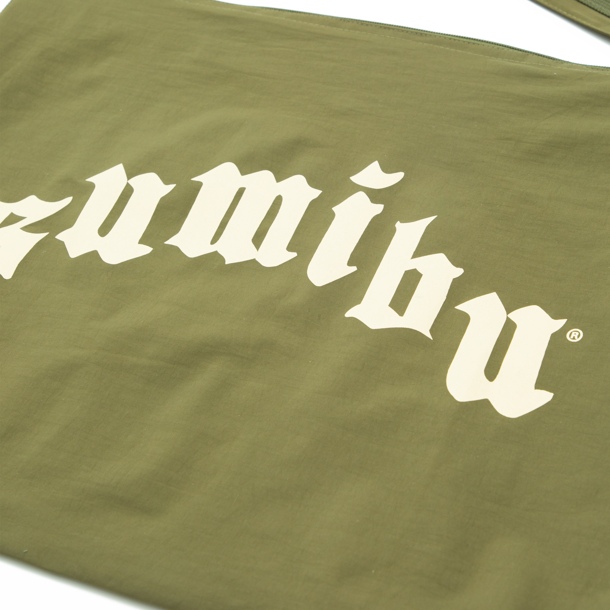 Front close-up of the Ol' Sumibu Satchel Bag