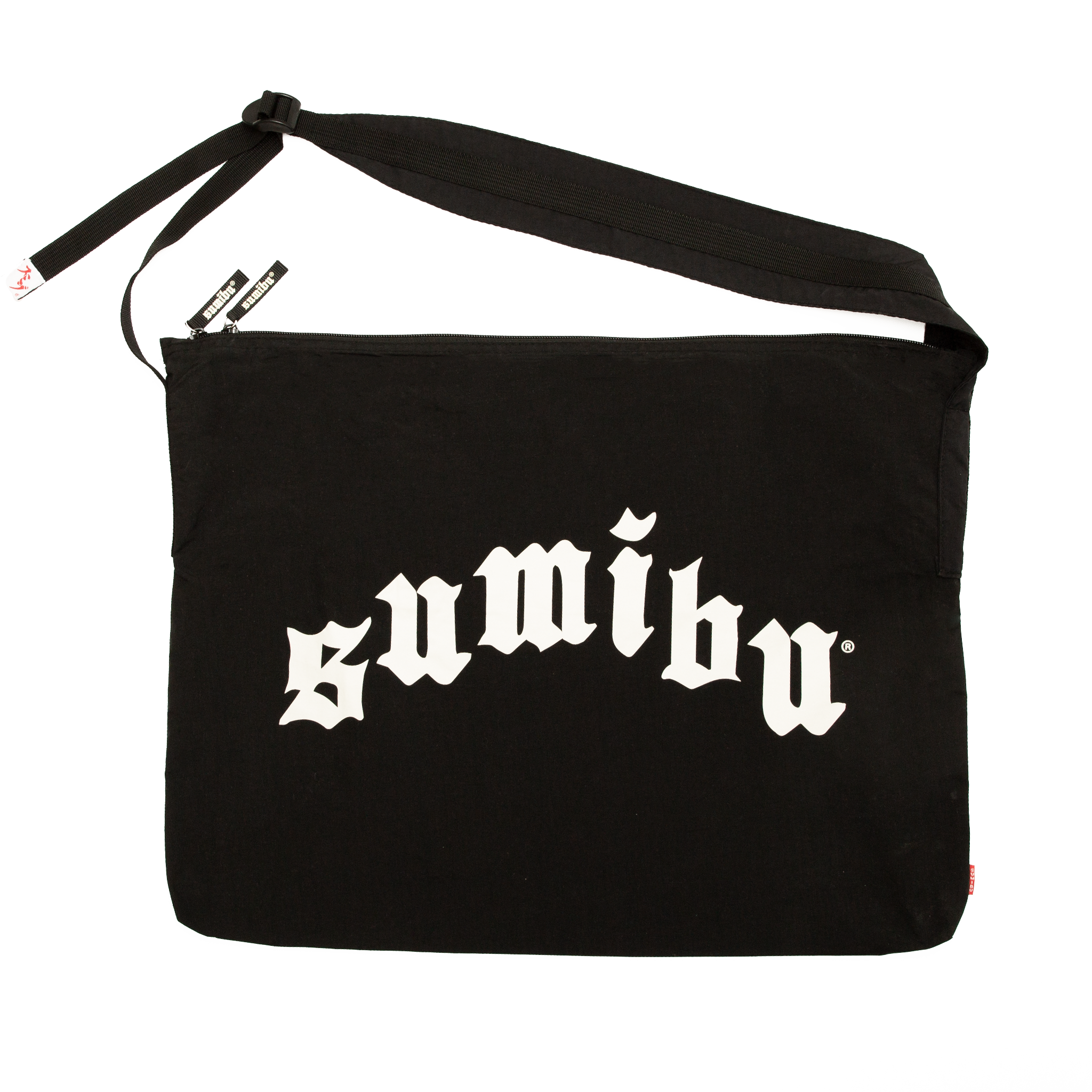 Ol' Sumibu Satchel Bag | Black - White