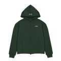 Tiny Ol' Smib Zip Hoodie | Green