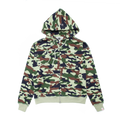 Zip-Hoodie | Mint Camo