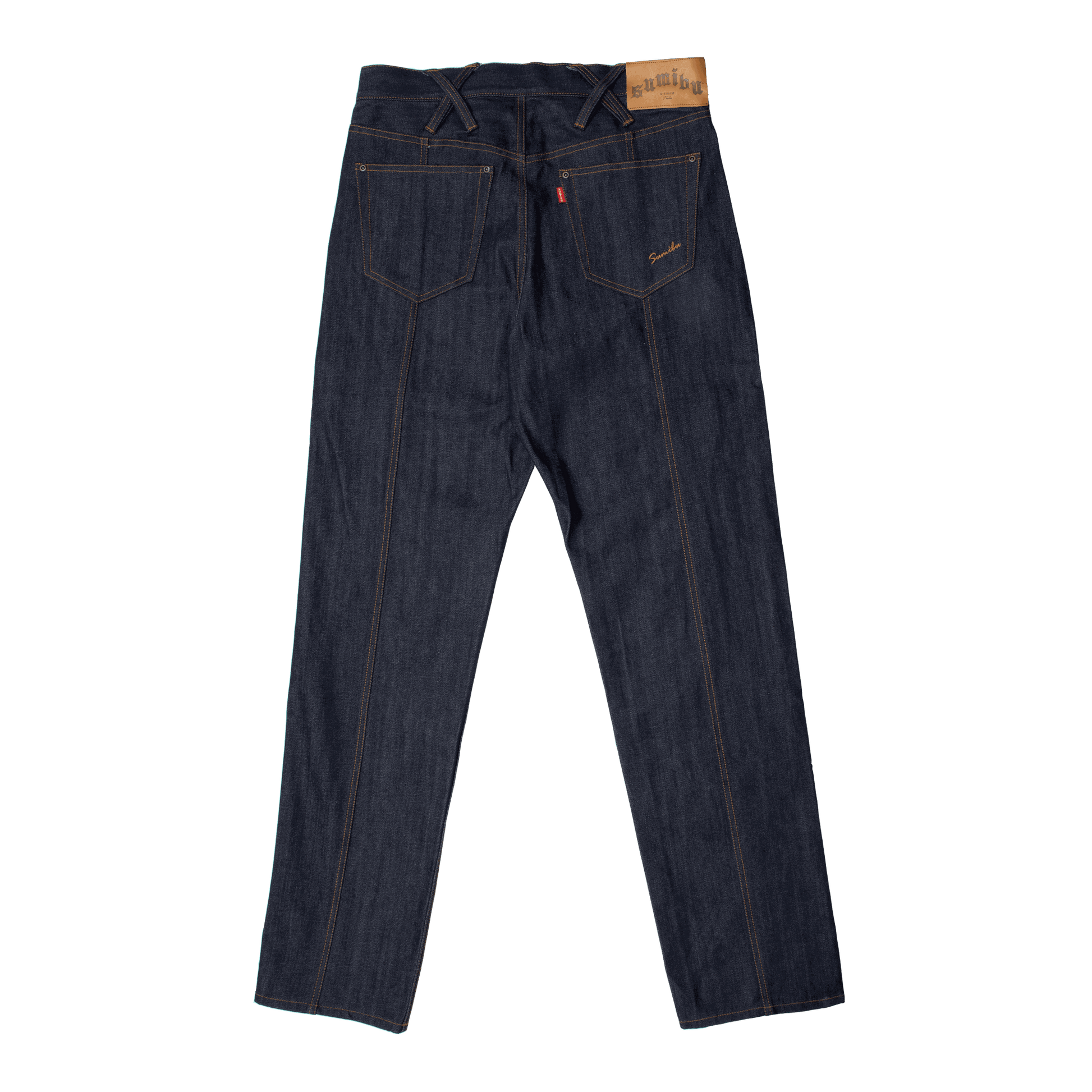 Back of Loot Double Seam Pants