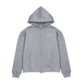 Tiny Ol' Smib Zip Hoodie | Grey Melange