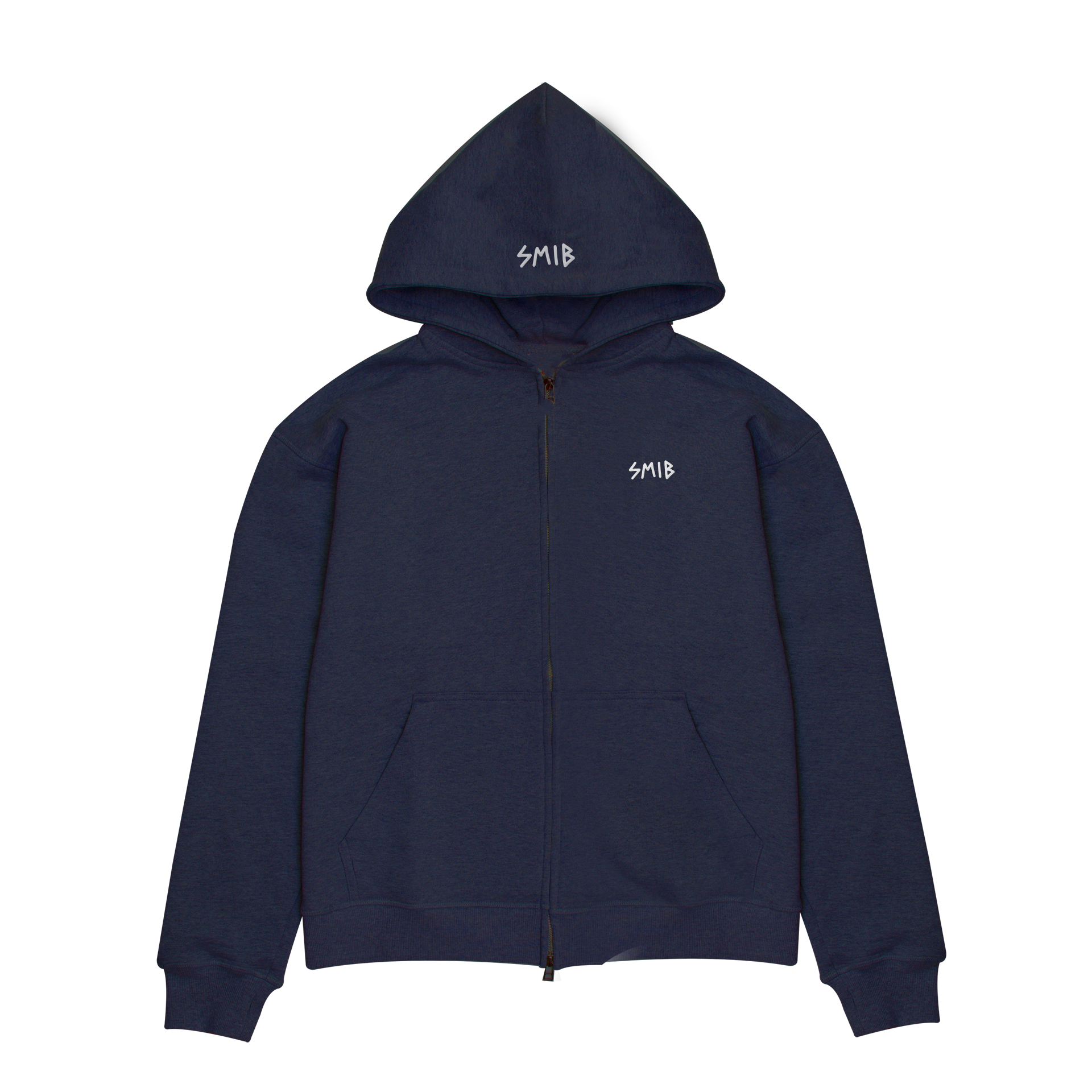 Tiny Ol' Smib Zip Hoodie | Navy